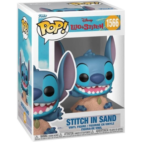 Figurine - Funko - Lilo et Stitch - Stitch in Sand - 9 cm - Vinyle - Collection