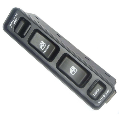 Twowinds - Interrupteur Lève-vitre Compatible avec Suzuki Vitara (1988-2005) - Porte Avant Gauche (côté conducteur) - 37990-60A0