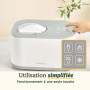 Sorbetiere CUISINART - ICE90E - Capacité 950ml - Préparation rapide en 40min - 100W