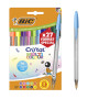 BIC Cristal Multicolour Stylos-bille Pointe Large (1