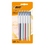 BIC 4 Couleurs Pearl Stylo-Bille Pointe Moyenne (1
