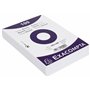 Exacompta - Réf. 10509E - Paquet de 100 fiches bristol unies non perforées - sous film - compatibles avec imprimante jet d'encre