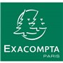 Exacompta - Réf. 38085SB - Paquet de 100 fiches bristol lignées non perforées - sous film - compatibles avec imprimante jet d'en