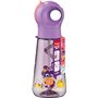 Maped Picnik - Gourde Ecozen Lapin Violet Fluo - Paille Intégrée qui fait des Bulles - Ouverture Manuelle Facile - Poignée Intég