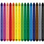 Maped - Combo Pack Color'Peps - 15 Crayons de couleur Infinity + 12 Feutres Lavables et Résistants au séchage - Pointe moyenne b