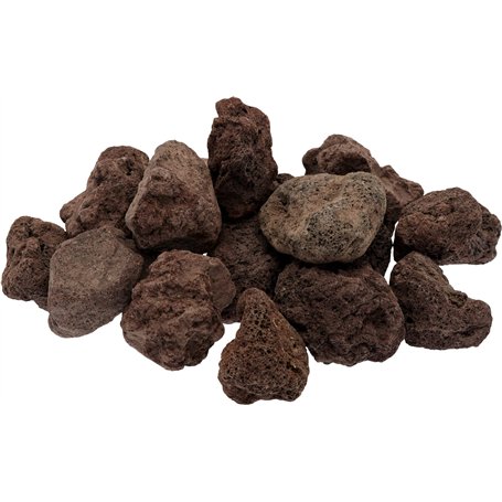 C.A.O. - Roche Volcanique 3 kg – Pierre de Lave Naturelle pour Barbecue Gaz ou Électrique – Galets Réutilisables – Diffusion Hom