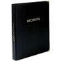 Exacompta - Réf. 4615E - 1 classeur juridique noir DÉCISIONS - Coins dorés