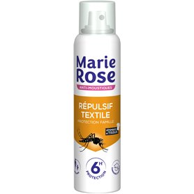 MARIE ROSE - Répulsif Textile Moustiques - Protection 6h contre les Moustiques Communs et Tigres - Vêtements