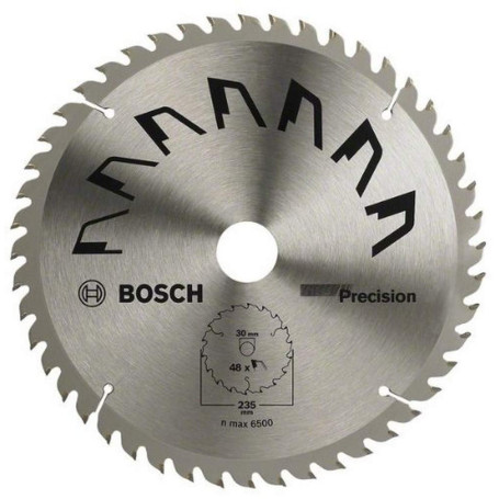 Bosch 1x Lame de Scie Circulaire Precison (pour Bois