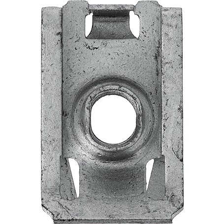 Restagraf - Clip-Écrou à Pincer pour Tôle Non Taraudée - Vis M6-1.00 - Fixation sans Perçage - Idéal Carrosserie et Éléments Méc