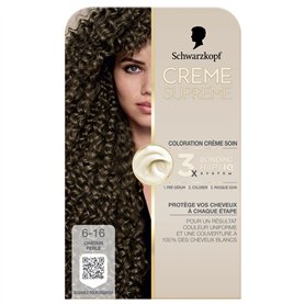 Schwarzkopf - Coloration Permanente - Creme Supreme - Resultat Couleur Uniforme - Coloration Creme Soin - Bonding - Pre-serum et