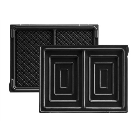 Lagrange 020422 Jeu de Plaque pour Gaufier Aluminium 150 x 100 mm