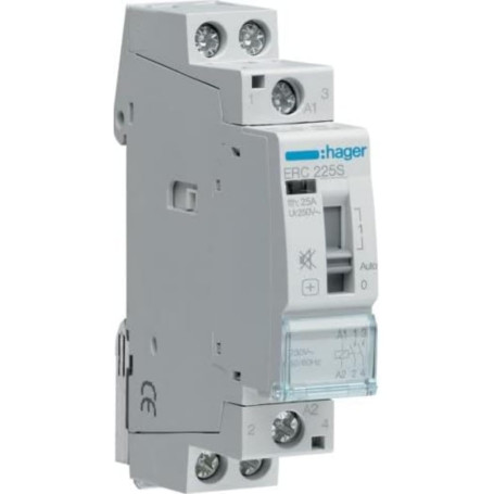 Hager Contactor silencioso manual