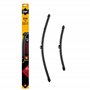 SWF Connect - K30 - Kit de Balais d’essuie-glace plats 650 mm / 400 mm fabriqués en Allemagne pour une performance d’essuyage op