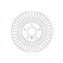 TRW DF6352S Disque de Frein
