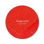 5cm) - 120g/m² - Coloris Rouge Corail - Invitati