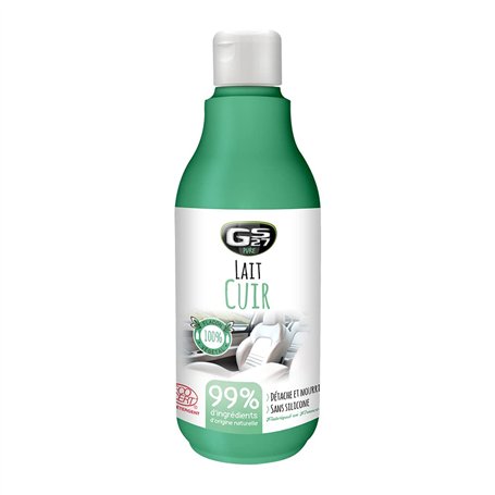 GS27 - Lait pour Cuir GS27 Pure Ecocert - Entretien Cuir Voiture - Protège et Imperméabilise - 500 ml