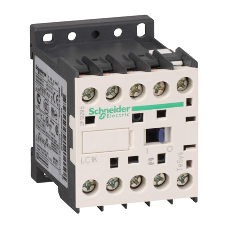 Schneider Electric - TeSys LC1K - contacteur - 3P - AC-3 440V - 6A - bobine 230Vca - LC1K0610P7
