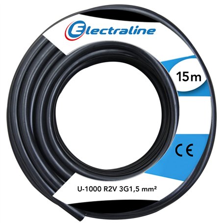 Electraline 20218276D Couronne de Câble U-1000 R2V 3G1