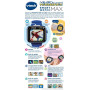 VTech - KidiZoom SmartWatch Max Bleue, Montre Digitale Enfant, Photo, Selfie, Vidéo, Écran Tactile Horizontal, Jouet High-Tech, 