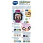 VTech - KidiZoom SmartWatch Max Rose Framboise, Montre Digitale Enfant, Photo, Selfie, Vidéo, Écran Tactile Horizontal, Jouet Hi
