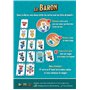Gigamic - Le Baron - Un Jeu Six Qui Prend - Jeu de Cartes pour Toute la Famille avec Plus de rebondissements et de Fun - De 2 à 