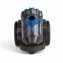 Aspirateur Multi-cyclonique sans sac - LIVOO DOH105B - 700 W - 2 L - 78 dB - Filtre lavable - Embout 2 en 1 - Bleu / Gris