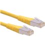 Dexlan Cordon reseau patch RJ45 FTP CAT 6 1 m Jaune