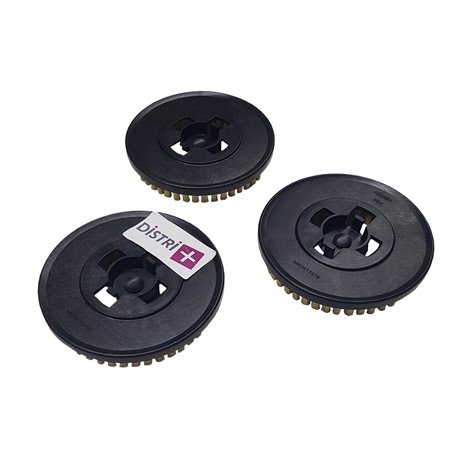 Distri+ - Disque de brosse dure jaune pour Cireuse Electrolux ZP14