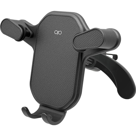 Support Voiture Ventilation Maintien berceau ajustable Noir + Garantie à vie Force Power Lite