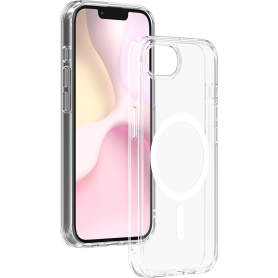 Coque MagSafe iPhone 16e Hybride Transparente Bigben