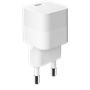 Chargeur USB C 30W Power Delivery GaN Blanc - Origine France Garantie Bigben