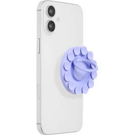 Support Smart Ring Ventouses Anneau Stand et Selfie Magnétique Lavande Bigben