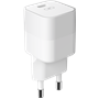 Chargeur USB C 30W Power Delivery GaN Blanc + Garantie à vie - Origine France Garantie Force Power Lite