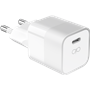 Chargeur USB C 30W Power Delivery GaN Blanc + Garantie à vie - Origine France Garantie Force Power Lite
