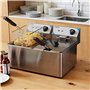 Casselin CFE82 - Friteuse électrique 2 x 8 litres