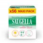 Saugella - Cotton Touch Jour - Serviettes Hygiéniques - Très Absorbantes – Extra-fines - Hypoallergéniques Avec Ailettes - Anti-