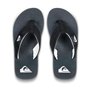 Quiksilver Molo Layback Yt Sandale, Anthracite, 34 EU