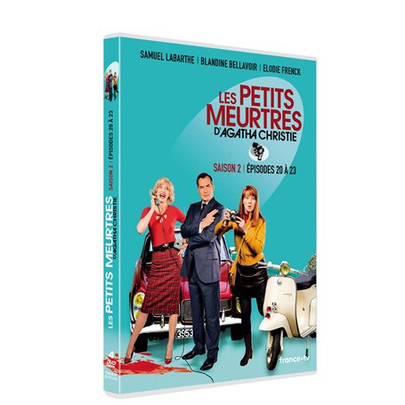 COFFRET LES PETITS MEURTRES D'AGATHA CHRISTIE - SAISON 2 - EPISODES 20 A 23 - BOITIER SIMPLE - DVD