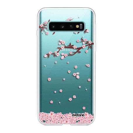 Evetane - Coque Silicone Compatible Samsung Galaxy S10 - Protection Intégrale 360