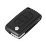 Coque Clé pour Citroen C3 Picasso C5 Peugeot Expert 207 307 308 407 308SW 207SW 308CC 307CC-CE0523-3 Boutons -Modèle sans Emplac