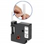 Lot de 3 Rubans Blanc pour étiqueteuse compatible Dymo LabelManager 150 280 350 450 LabelPoint 200 300 LabelWriter 450Duo - Etiq