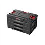 Caisse a outils - KS TOOLS - 850.0386F - 3 tiroirs - Rangement modulable - Résistante a l'eau