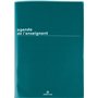 Oberthur - 1 Agenda Semainier de l'Enseignant - Couverture Boréal Vert - Septembre 2023 à Septembre 2024 - Format 21