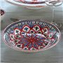 Service de table Bakir rouge - 8 pers