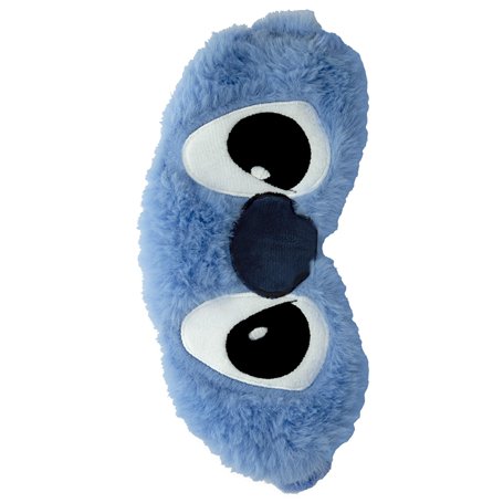 Disney – Masque de Nuit Stitch Occultant Ultra-Doux – Sommeil Profond – Tissu Micro Fibre Respirant