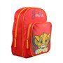 Bagtrotter Sac à dos 31 cm avec poche Disney Le Roi Lion Simba Rouge