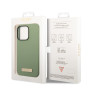 CG MOBILE Guess Coque pour iPhone 14 Pro - Back Cover Kaki