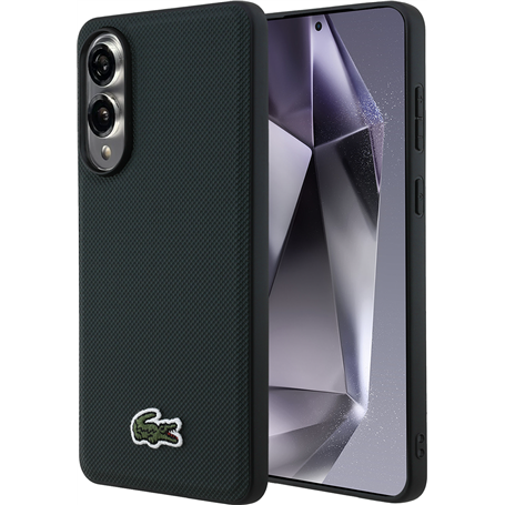 Coque Magnétique Samsung Galaxy S25 Edge Petit Piqué Lacoste Vert Sinople Samsung