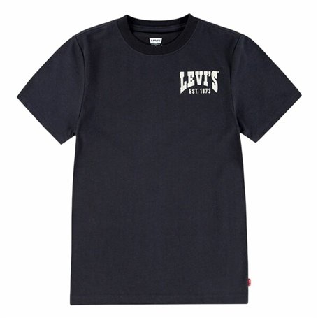 T shirt à manches courtes Enfant Levi's Lvb Valley View Noir 8 Ans